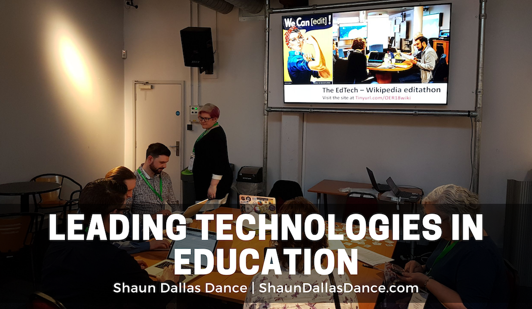 Leading Technologies In Education Shaun Dallas Dance